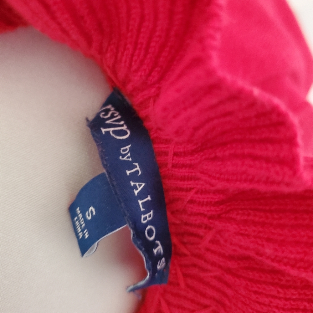 Talbots Ruffle Embellished Sweater Small - Picture 5 of 16